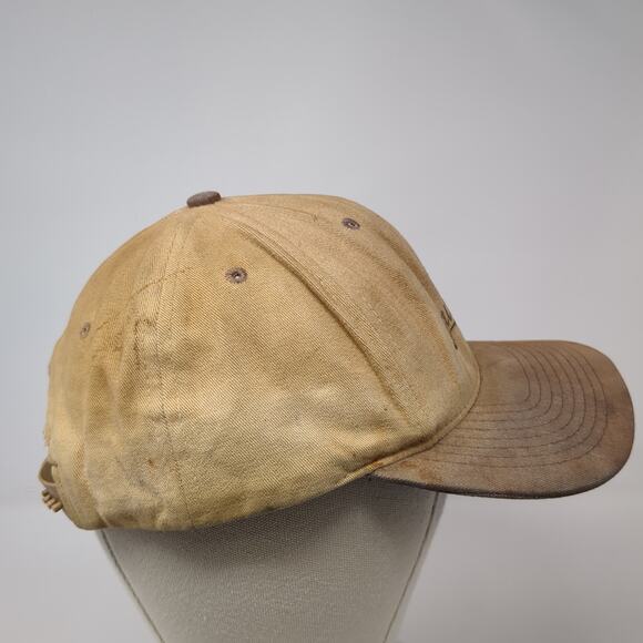 Quiksilver Snapback Hat Brown One Size Adjustable Embroidered Head Trip - Picture 5 of 9